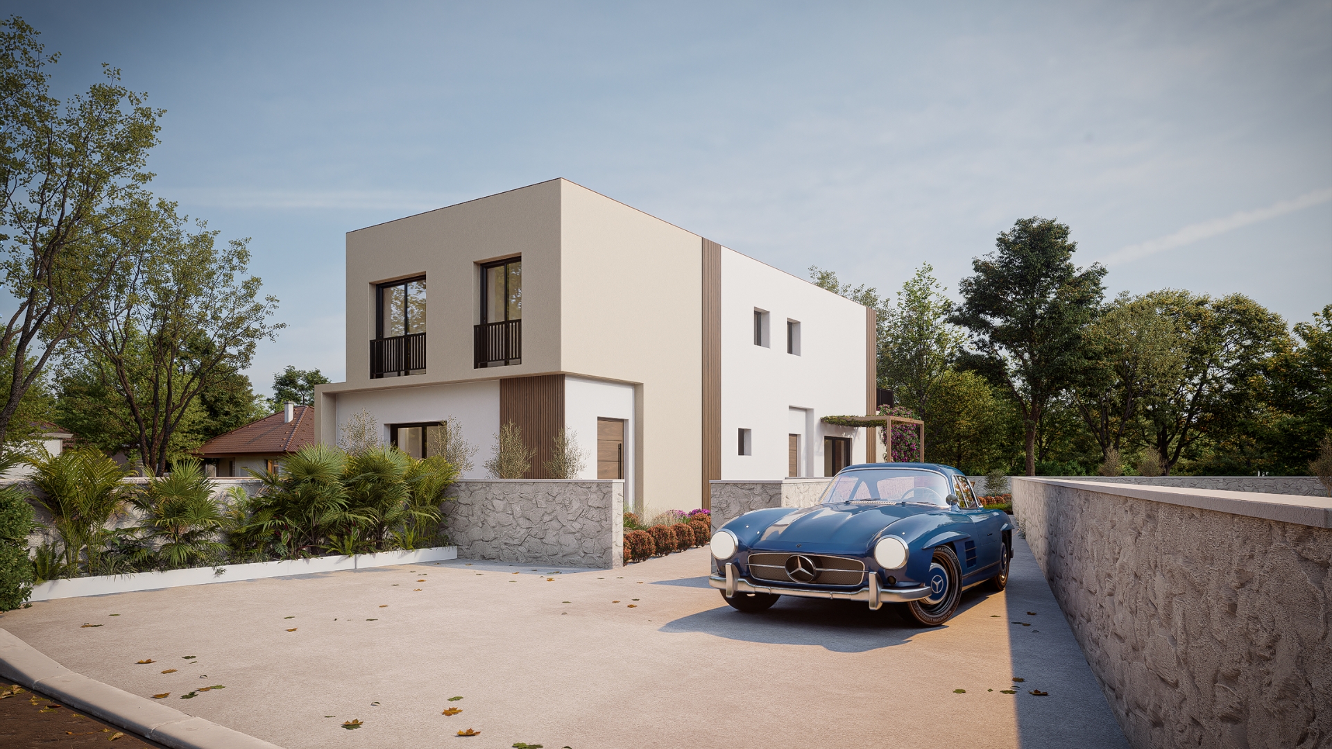 3D modeling and rendering example